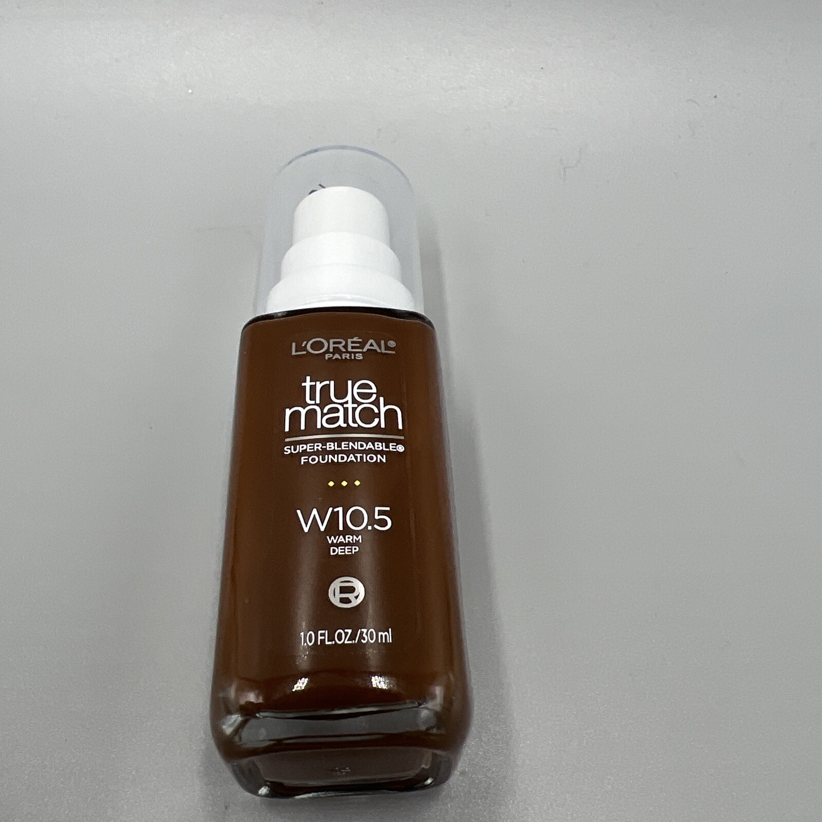 Loreal True Match Super-Blendable Foundation, W10.5 Warm Deep. 1.0fl.oz/30ml