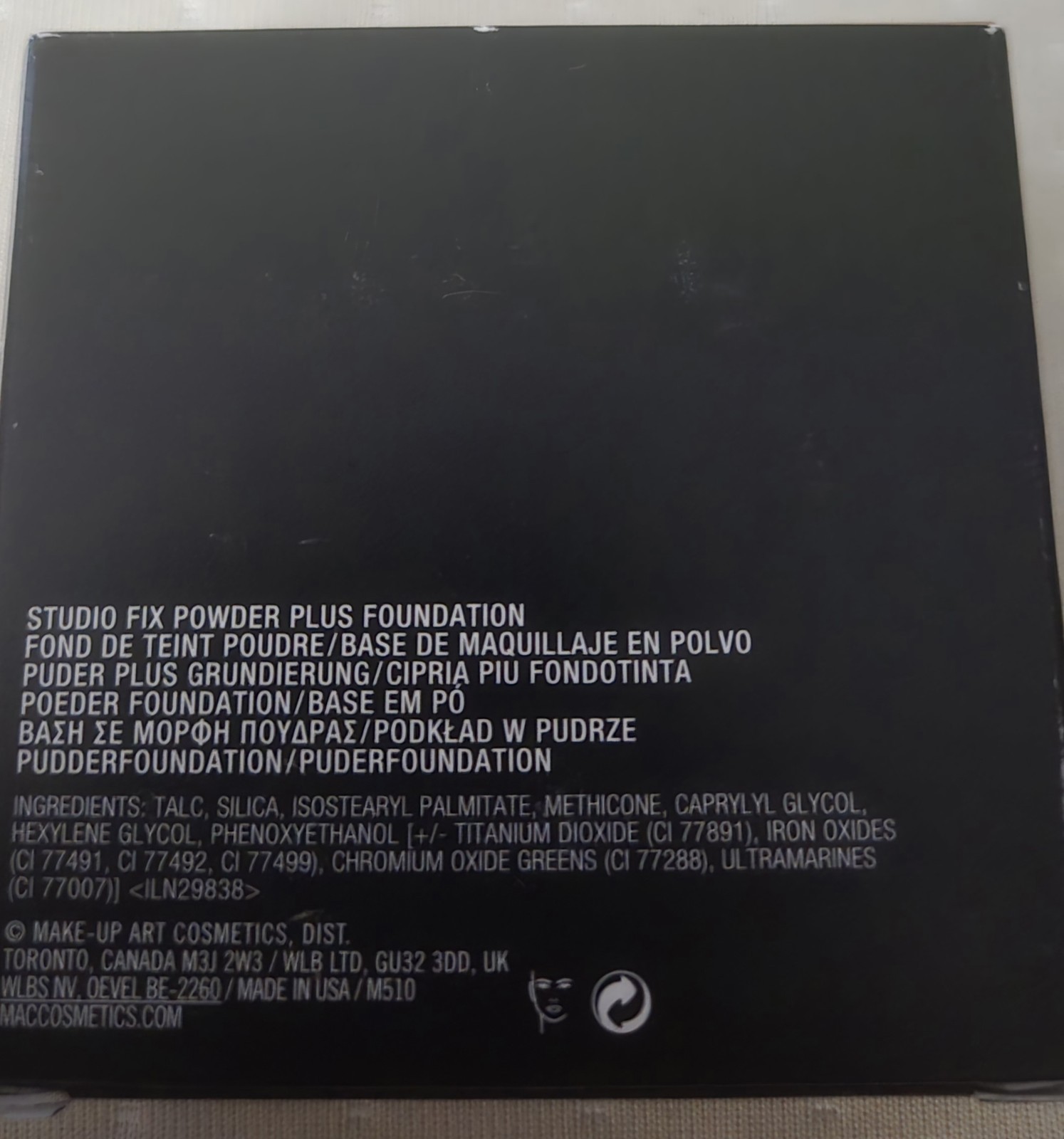 MAC NW33 Studio Fix Powder Plus Foundation 0.52oz / 15g Full Size New In Box
