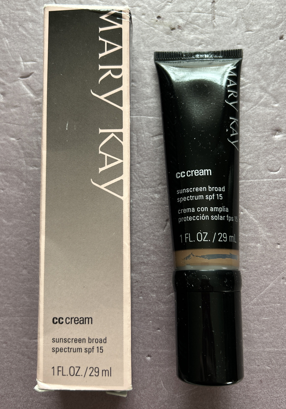 Mary Kay CC Cream Sunscreen Broad Spectrum SPF 15 Very Deep ~NOS ~ 11/2019