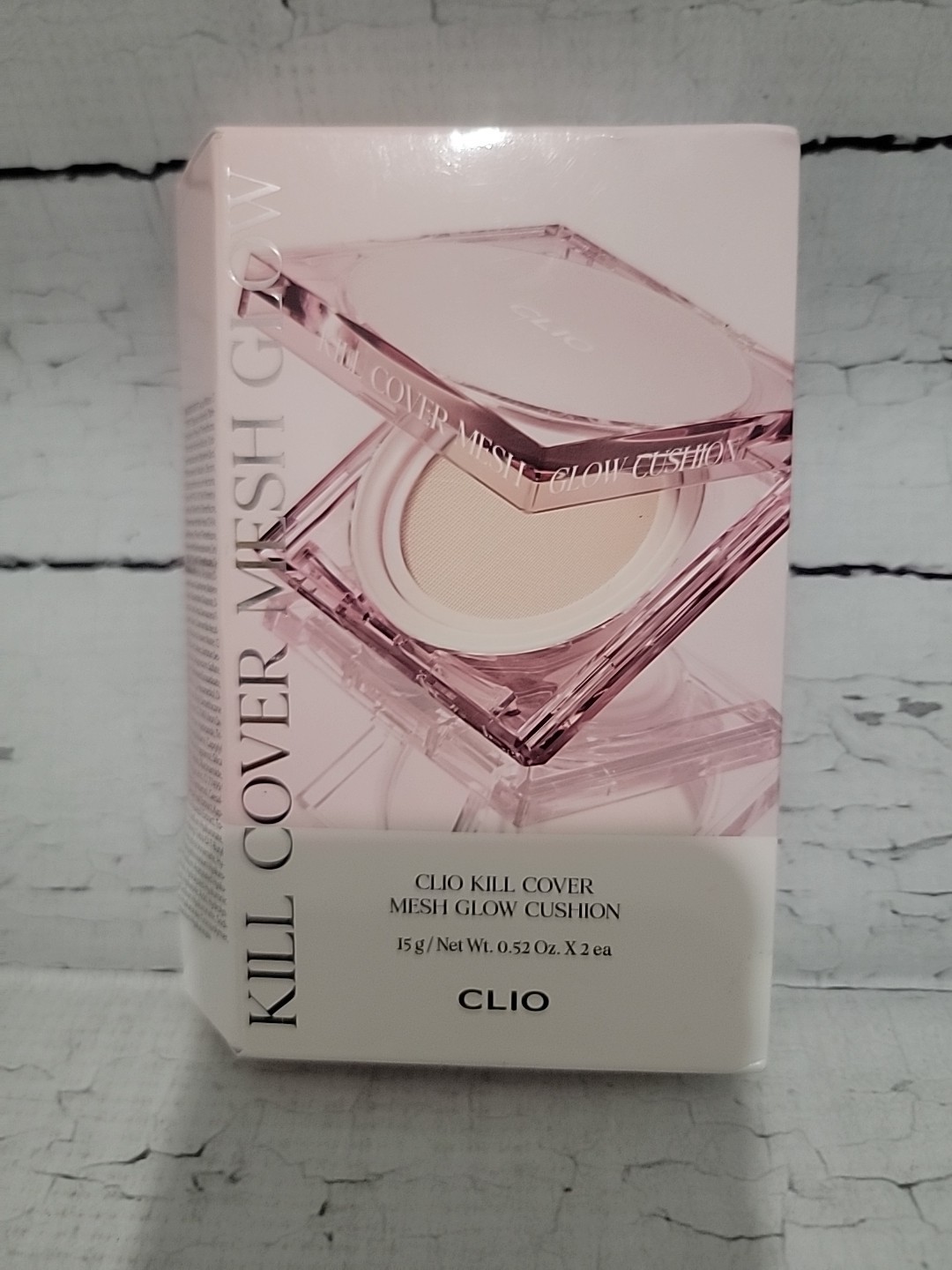 CLIO Kill Cover Mesh Glow Lingerie Cushion Foundation 23n Ginger