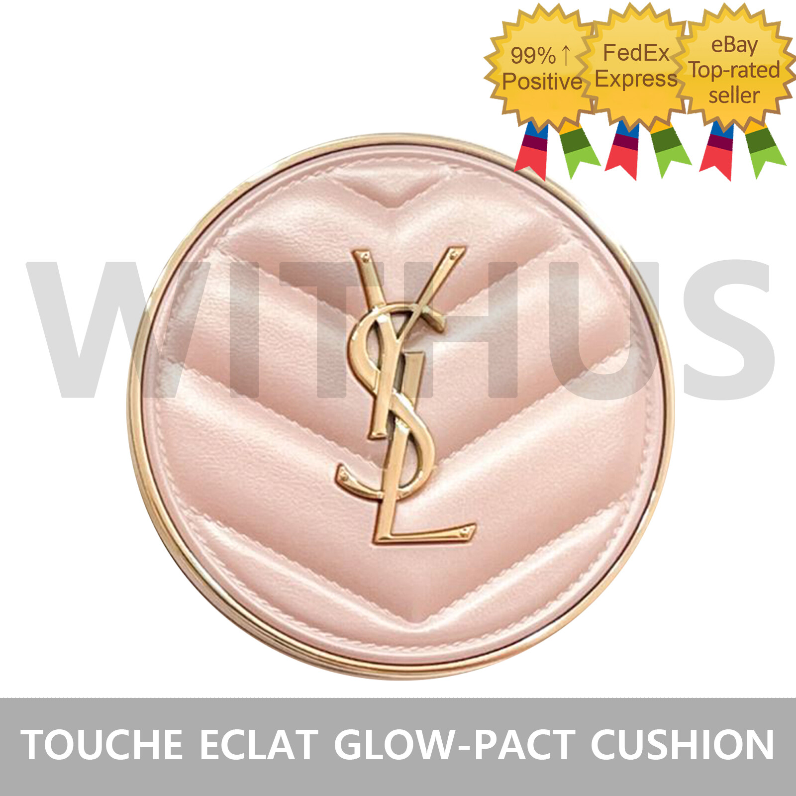 YSL TOUCHE ECLAT GLOW-PACT CUSHION 12g, New Mesh Pink Cushion