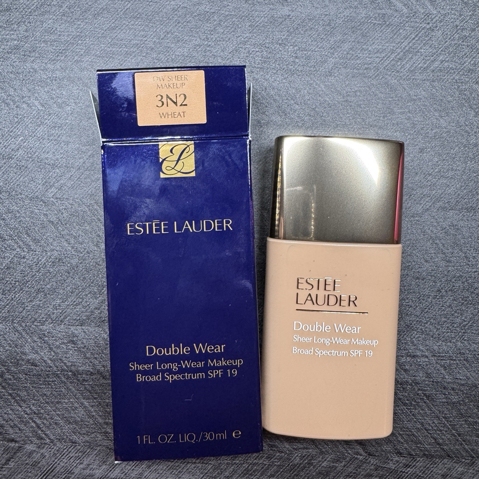 Estee Lauder Double Wear Sheer Foundation Long Wear Makeup 3N2 Wheat 30ml NIB