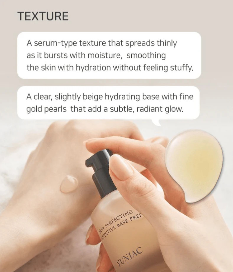 YUNJAC Skin Perfecting Protective Base Prep 1.35 fl oz 40 ml Korea Exp 04/2028