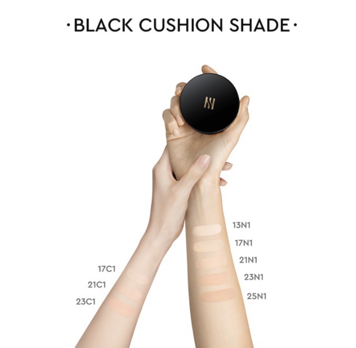 HERA Black Cushion SPF34 PA++ [ ONLY REFILL 15g ] NEW LAYERLESS MATTE +Tracking