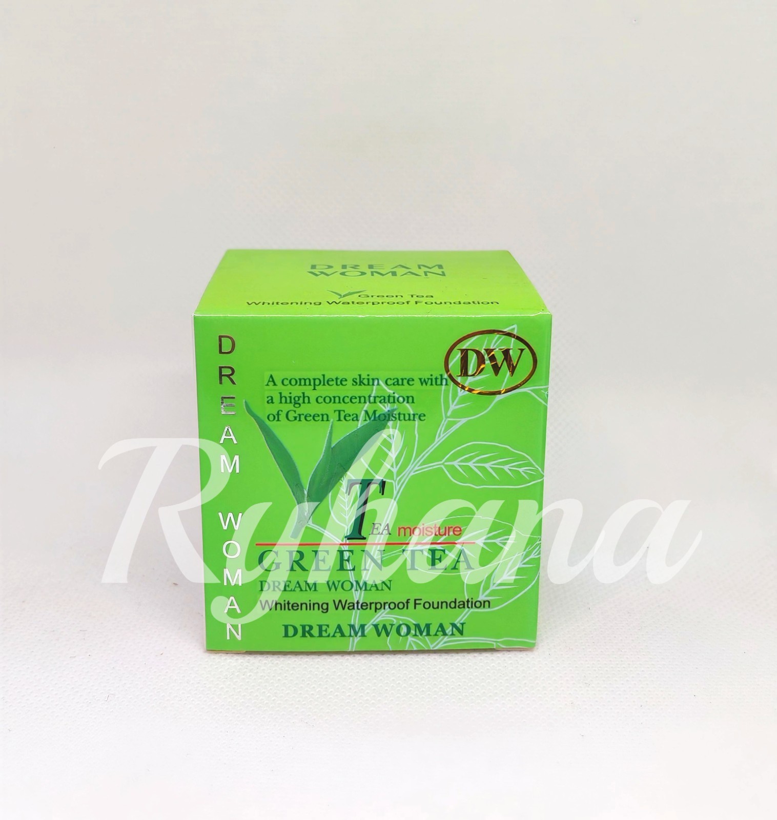 Green Tea Whitening Waterproof Foundation-Dream Woman 50g