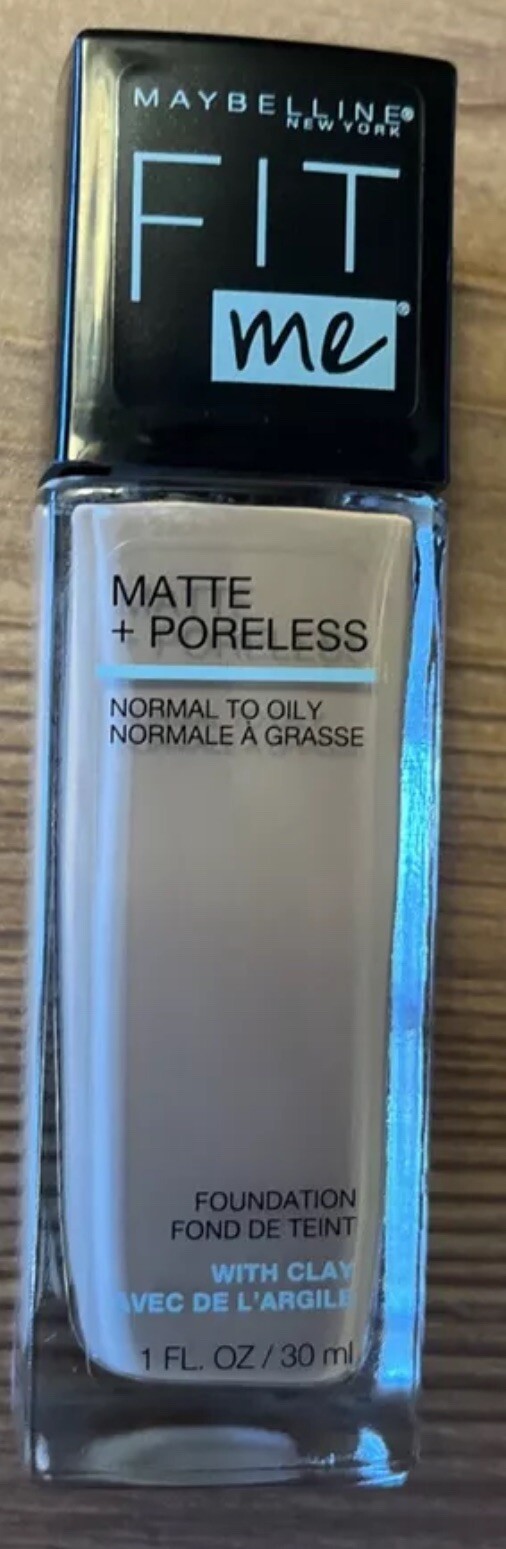 Maybelline Fit Me Matte + Poreless Oil Free Liquid Foundation – 1 fl oz – 222