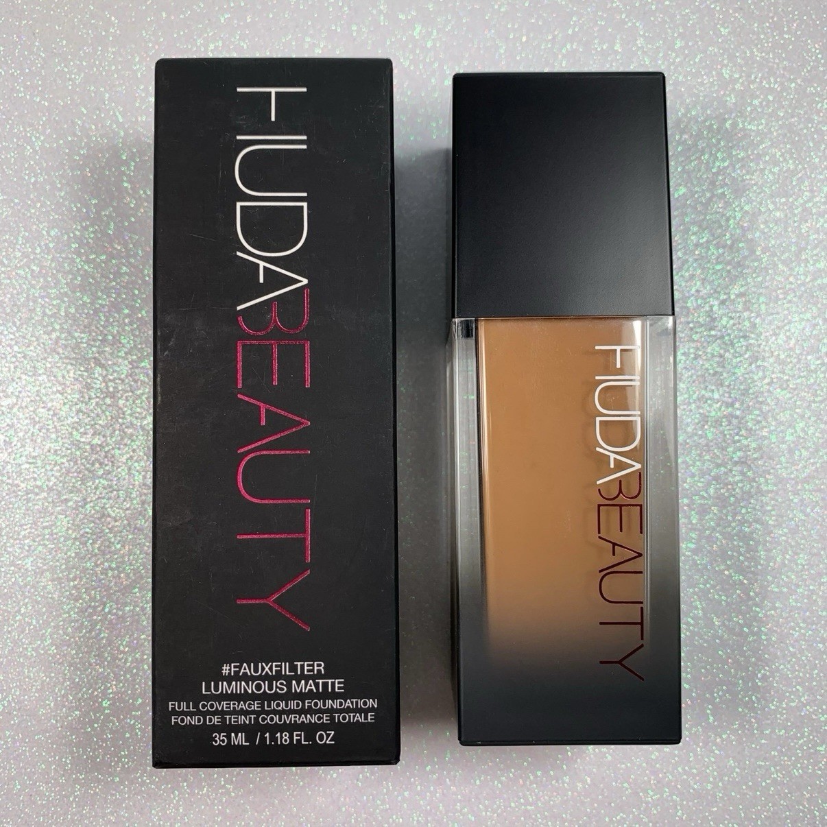 Huda Beauty FauxFilter Luminous Matte Foundation Gingerbread 430N BNIB