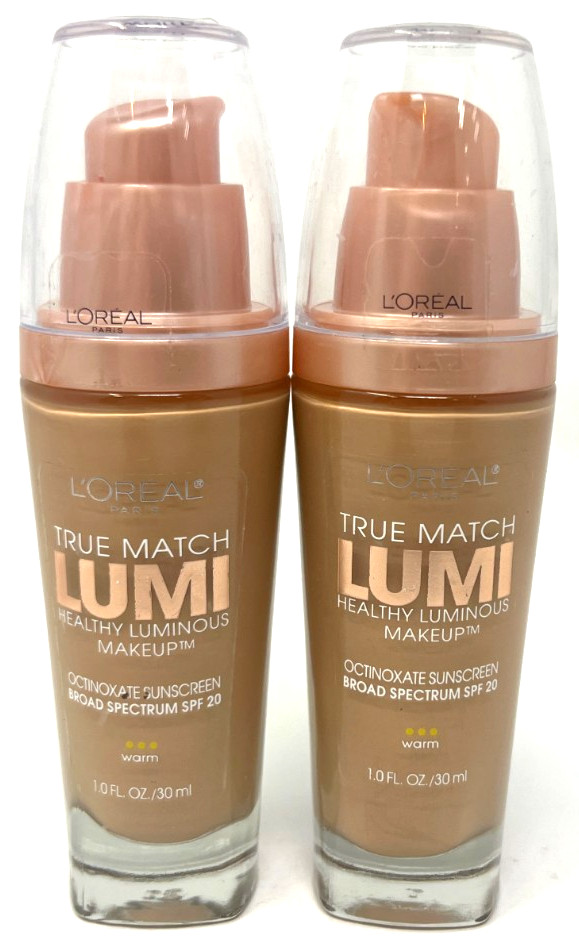 (2) Loreal True Match Lumi Healthy Luminous Foundation Sealed W3 – Nude Beige