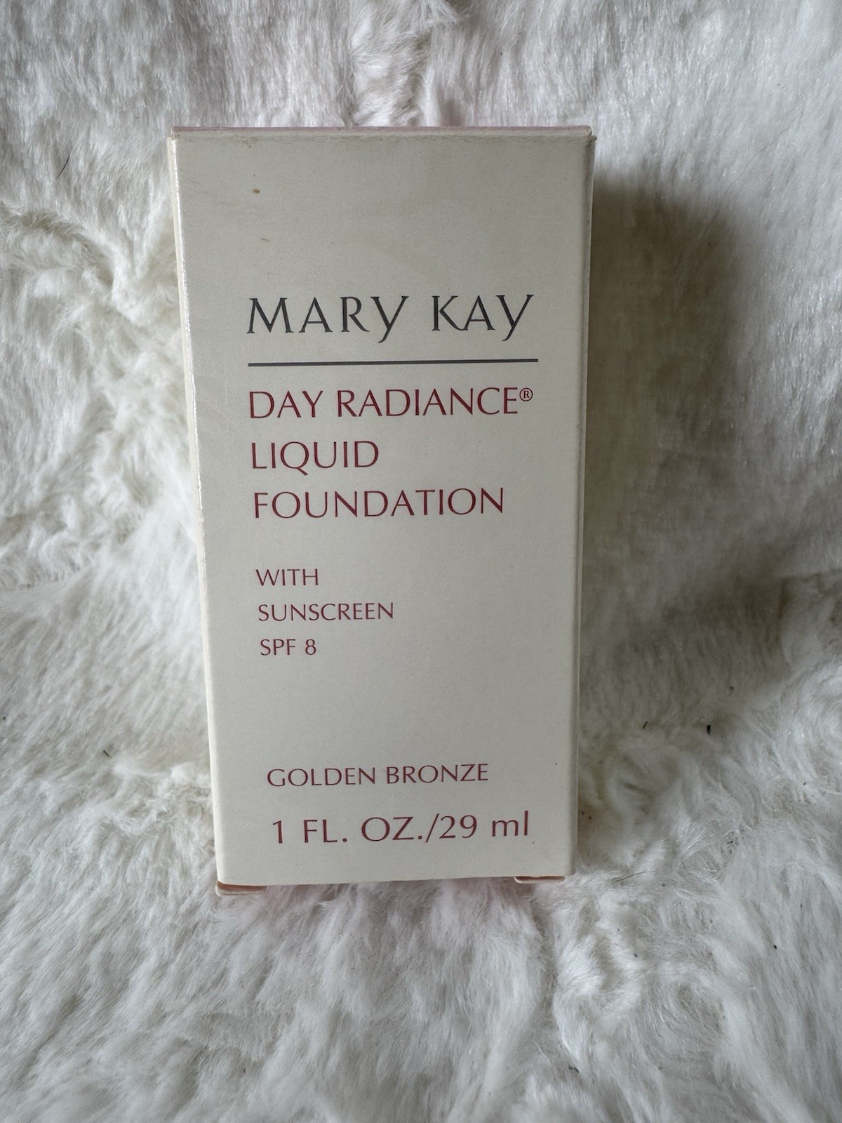 RARE Mary Kay “GOLDEN BRONZE” Day Radiance Liquid FOUNDATION Full Size 1504