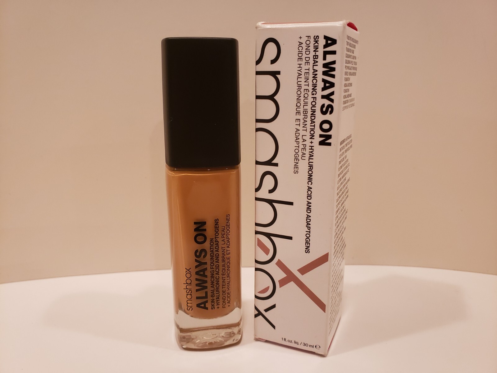 Smashbox~Always on Skin Balancing Foundation ~ M10-N ~ 1 oz ~ NIB