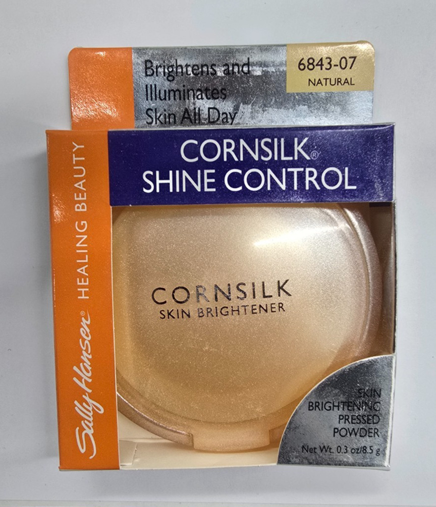 NEW SALLY HANSEN CORNSILK SHINE CONTROL SKIN BRIGHTENER POWDER 6843-07 NATURAL