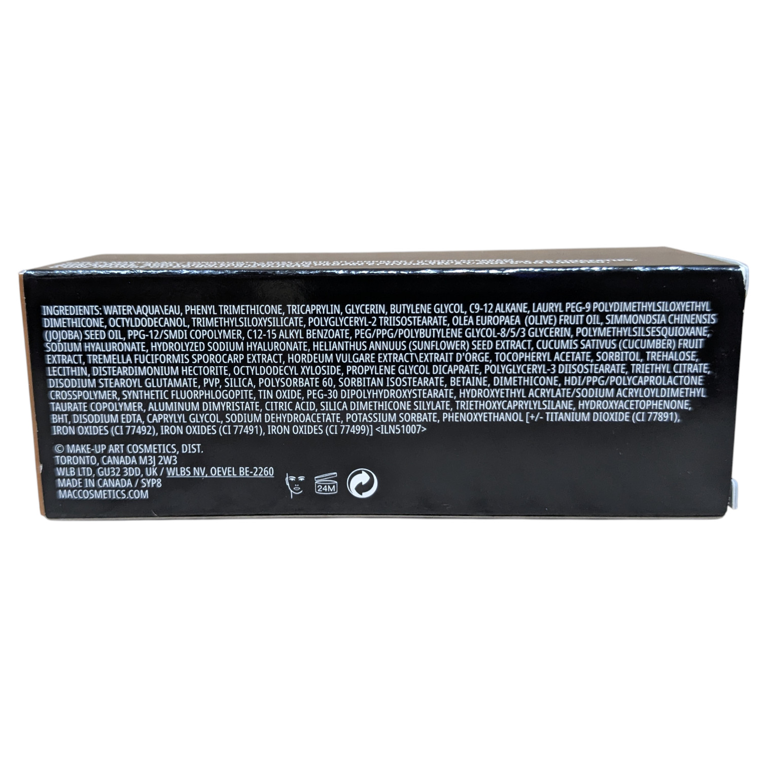Mac Studio Radiance Serum-Powered Foundation -24 Hour Hydration – NC63 – 30ml