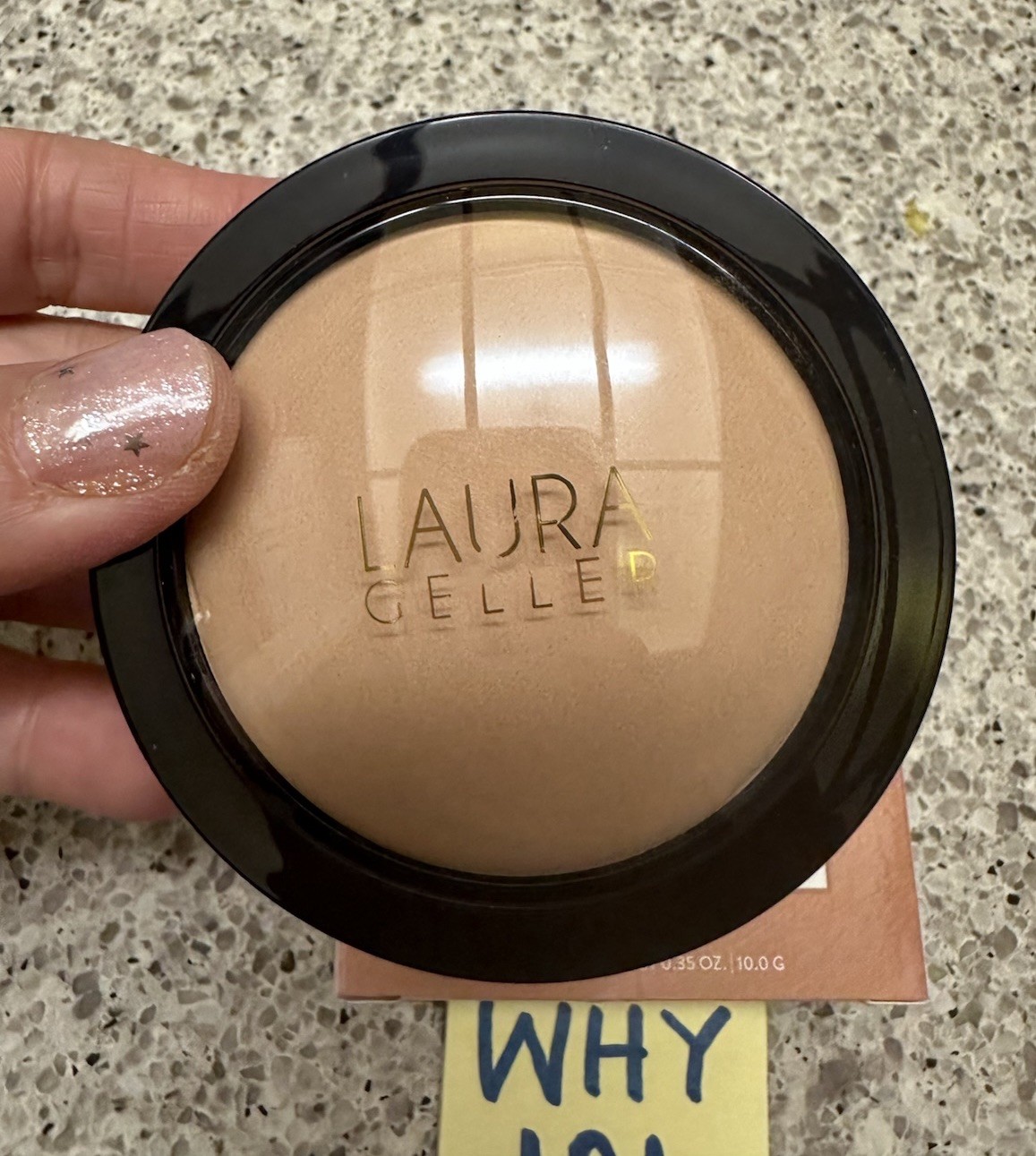 Laura Geller Double Take Bake Versatile Powder Foundation MEDIUM .35oz /10g FULL