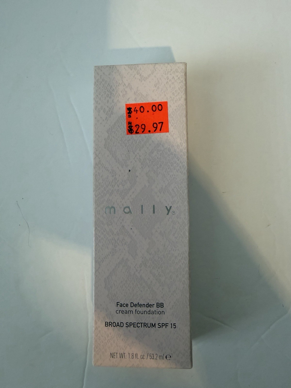Mally Face Defender BB Cream Foundation SPF 15 Broad Spectrum Light 1.8 fl oz NW
