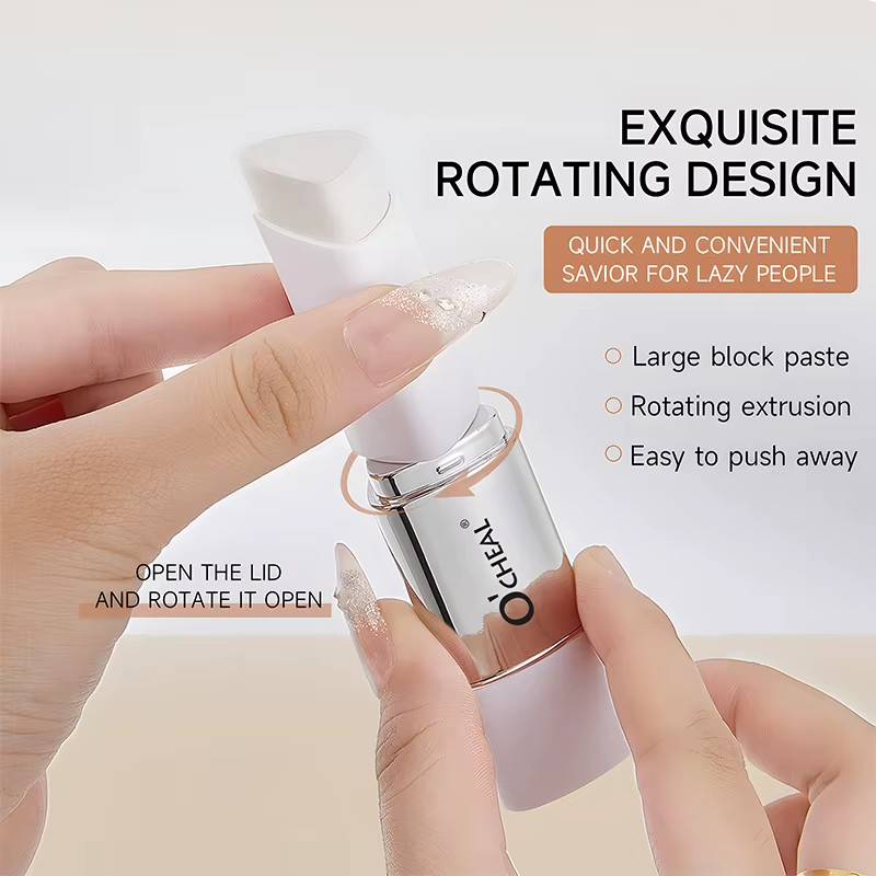 Temperature Changing Foundation Stick Facial Coverage Blemishes Pores Double-Hea