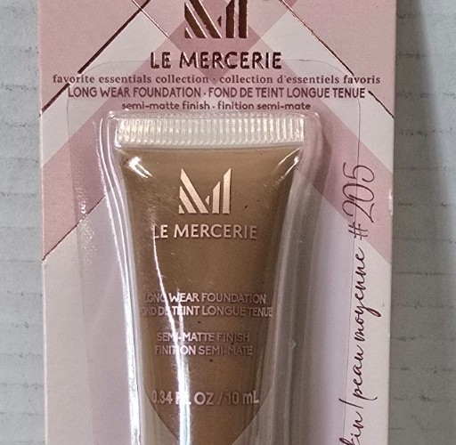 Le Mercerie Liquid Foundation .34floz. NEW-**Your CHOICE of color** Semi-Matte