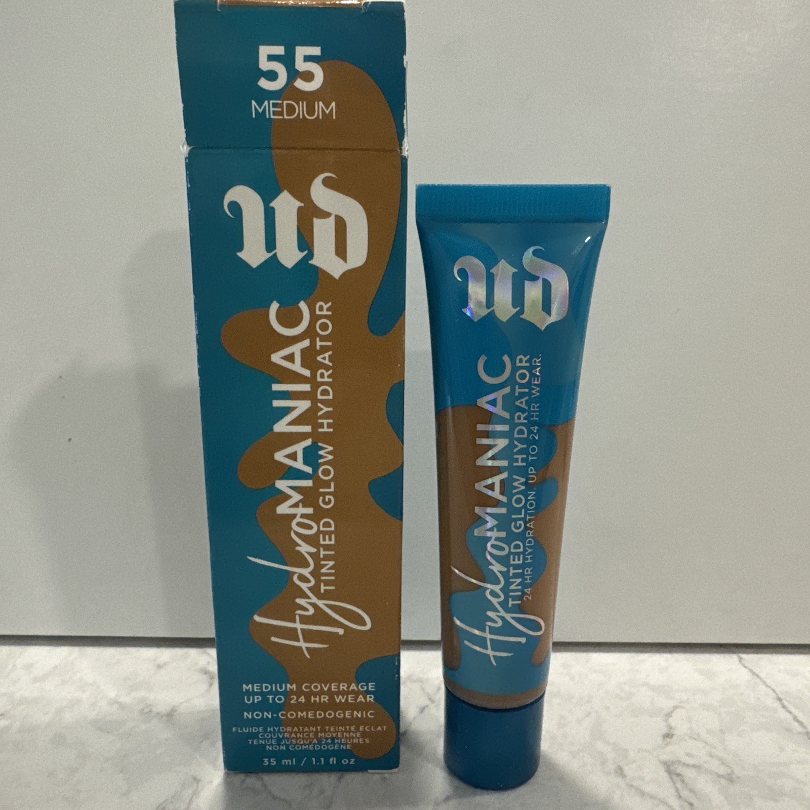 Urban Decay HydroMANIAC Tinted Glow Hydrator ~ 55 (Medium) ~ NIB