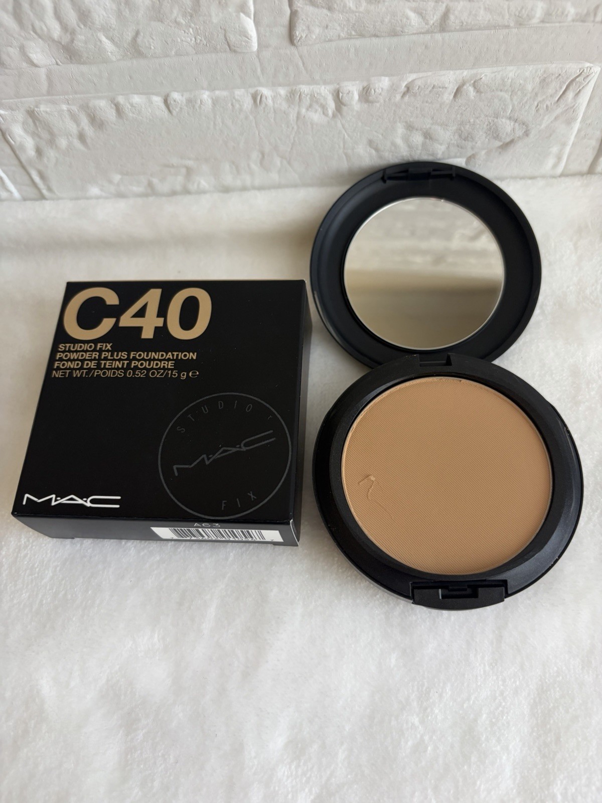 M·A·C Studio Fix Powder Plus Foundation C40 Matte Medium Pressed Powder 0.52 oz