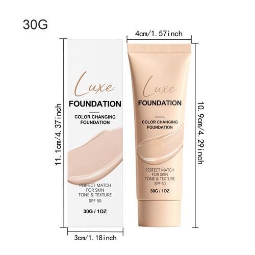 Luxe Protective Color-correcting Foundation SPF 50 (skin Tone) – Color-changing