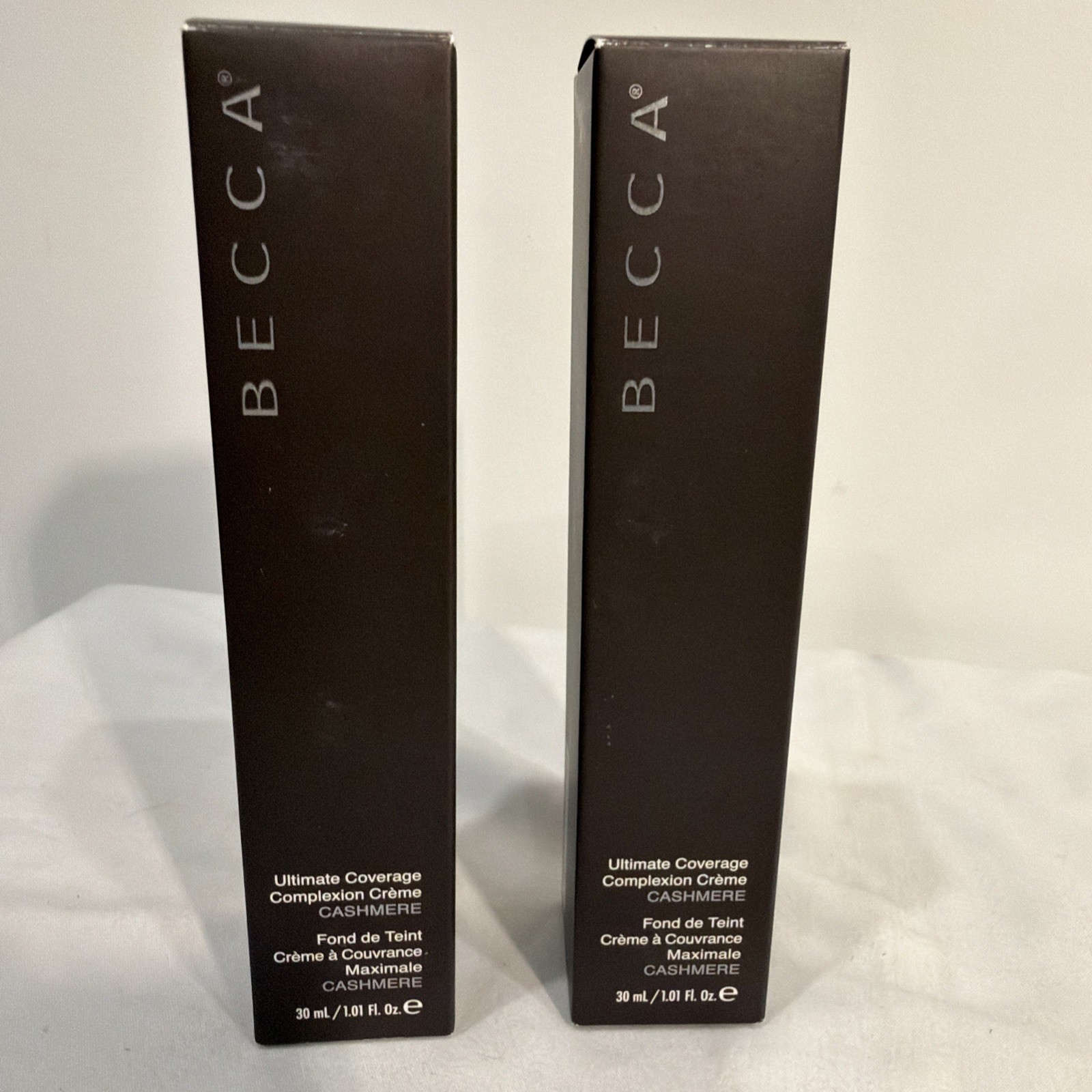 2 PACK🔥BECCA Ultimate Coverage Complexion Creme 1.00 Fl. oz/30 mL/ 💥CASHMERE💥