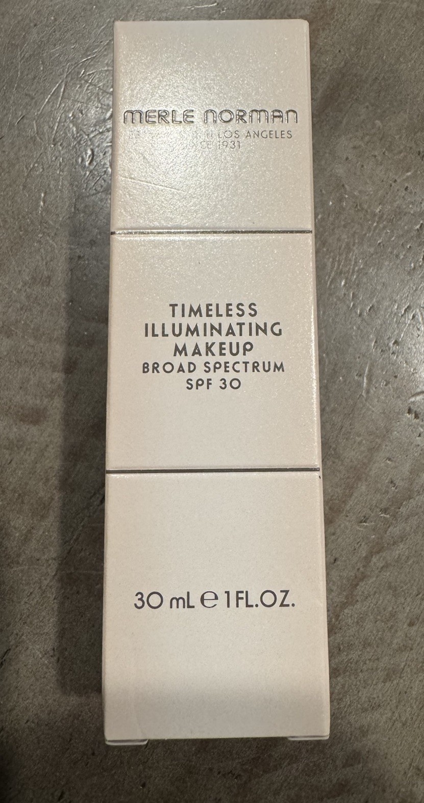 Merle Norman Timeless Illuminating Makeup Soft Bisque SPF 30 /1oz NWB