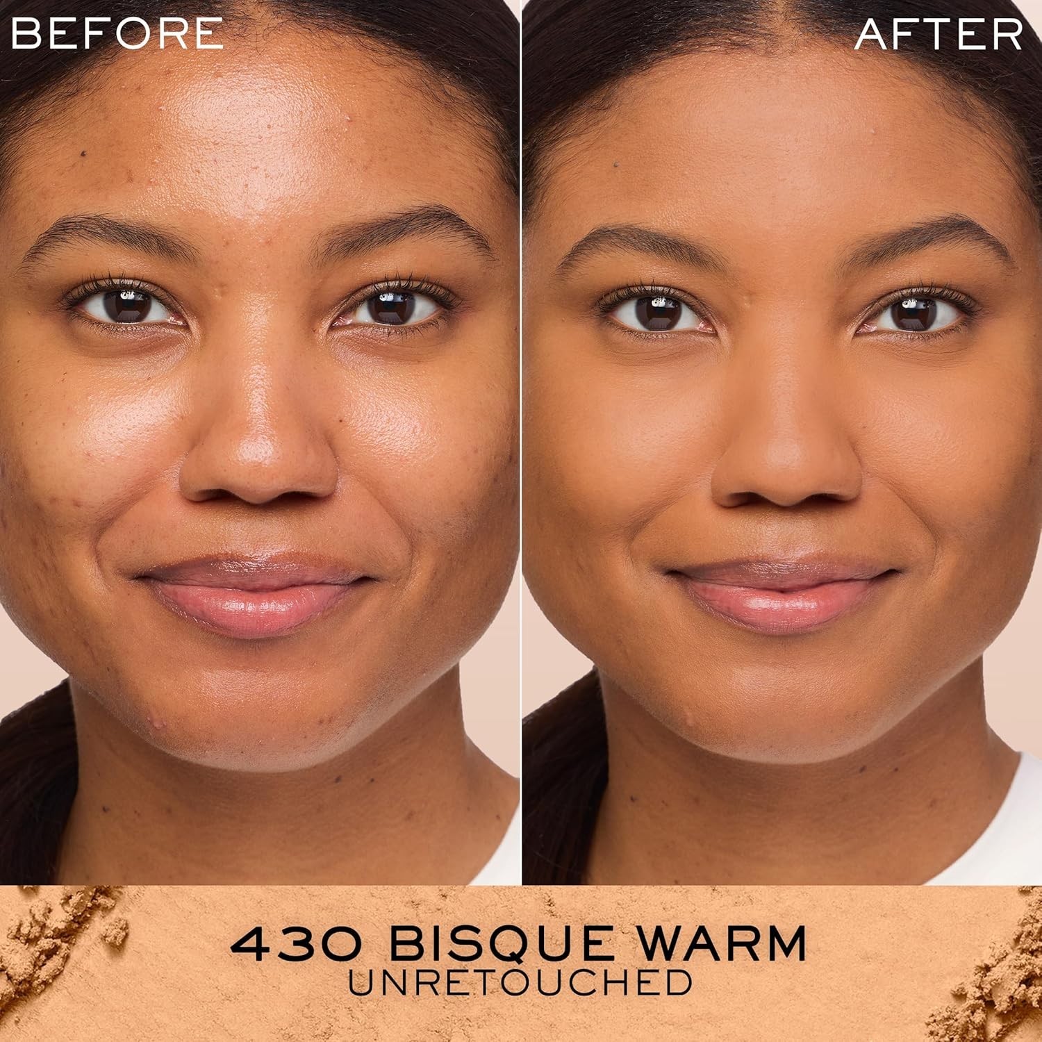 Sheer-to-Full Coverage Powder Foundation – Longwear Formula