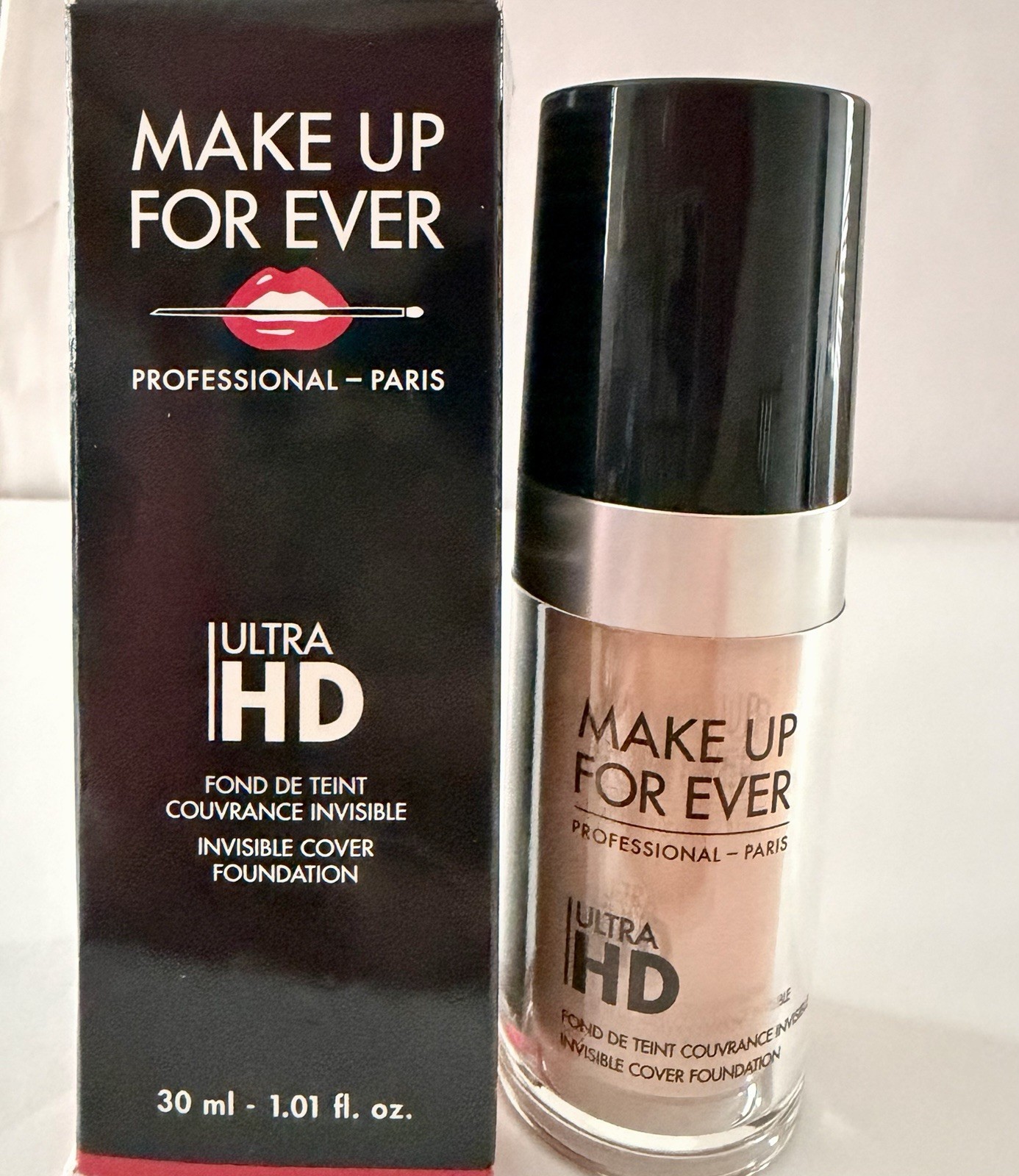 Make Up For Ever Ultra HD Invisible Cover Foundation – NEW IN BOX – Shade Y218