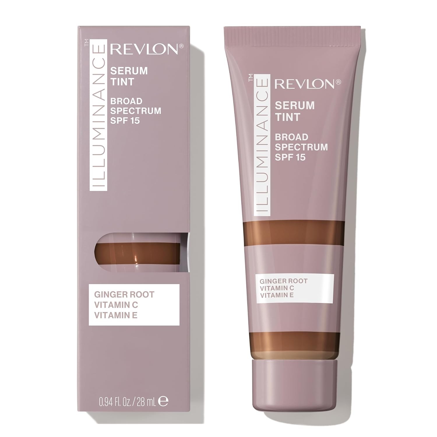 Revlon 3-Pack Illuminance Triple Hyaluronic Acid Tinted Serum 601 Soft Nutmeg