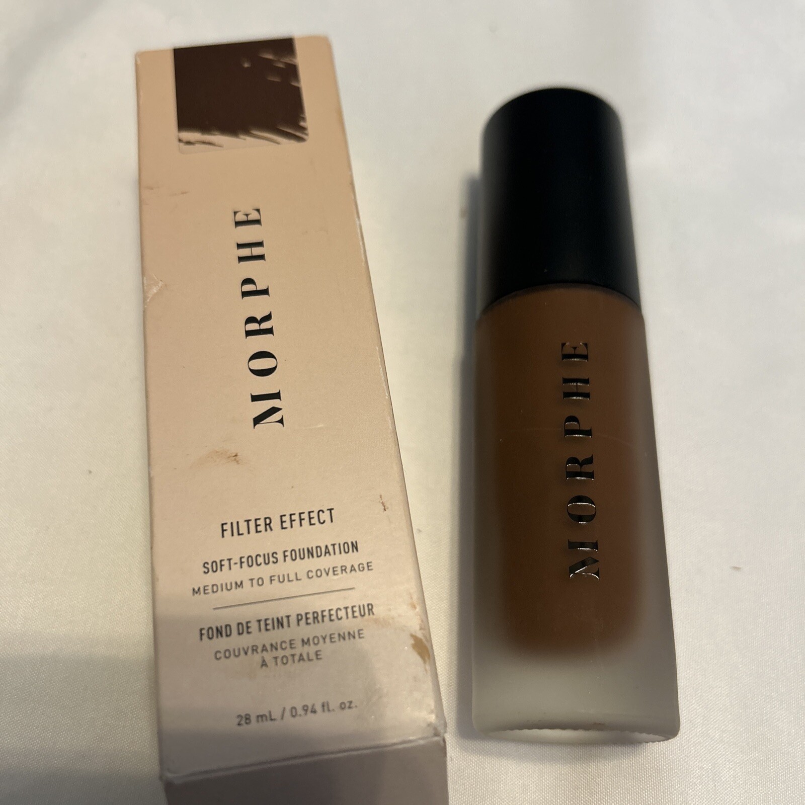 MORPHE FILTER EFFECT SOFT FOCUS FOUNDATION FILTER DEEP 37 Size 0.94 Fl. Oz NIB