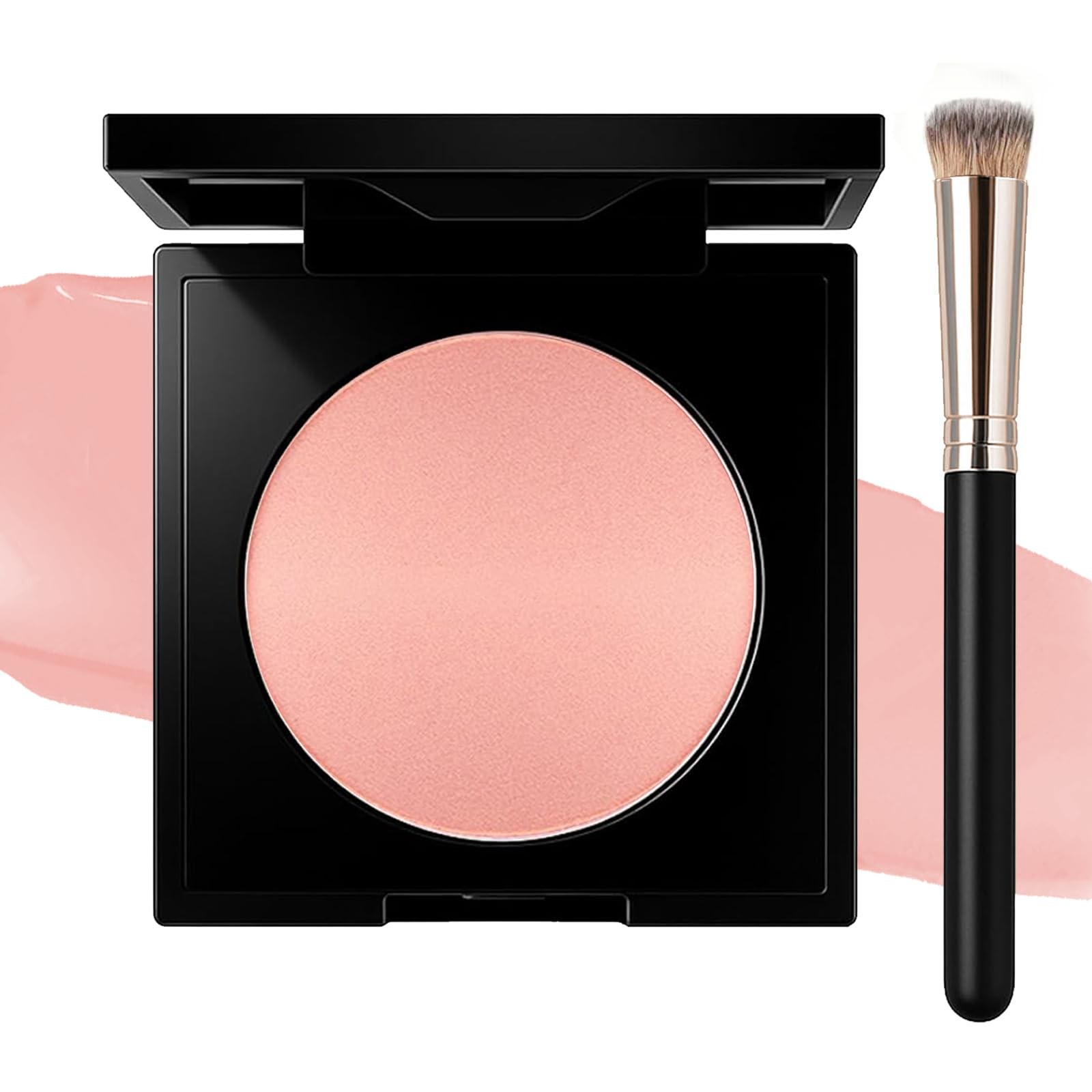 Luminance Under Eye Brightener, Pink Under Eye Brightener Concealer with Brus…