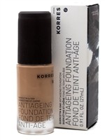 Korres Quercetine & Oak ANTI AGEING FOUNDATION, 30 Caramel .91 fl oz