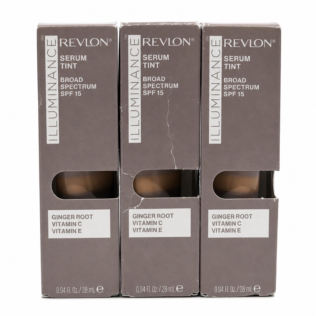 Revlon Illuminance Tinted Serum SPF 15 Creamy Natural 3pk