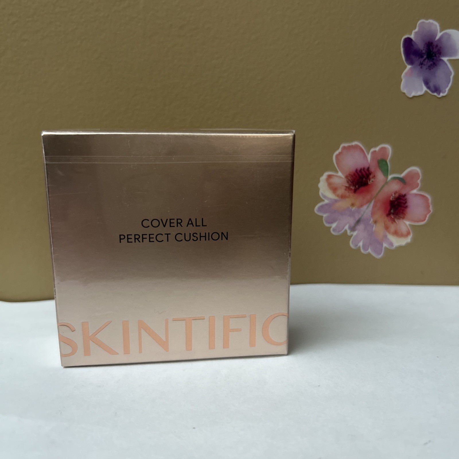 SKINTIFIC Cover All Perfect Cushion Foundation 03A Almond-0.37 Fl Oz