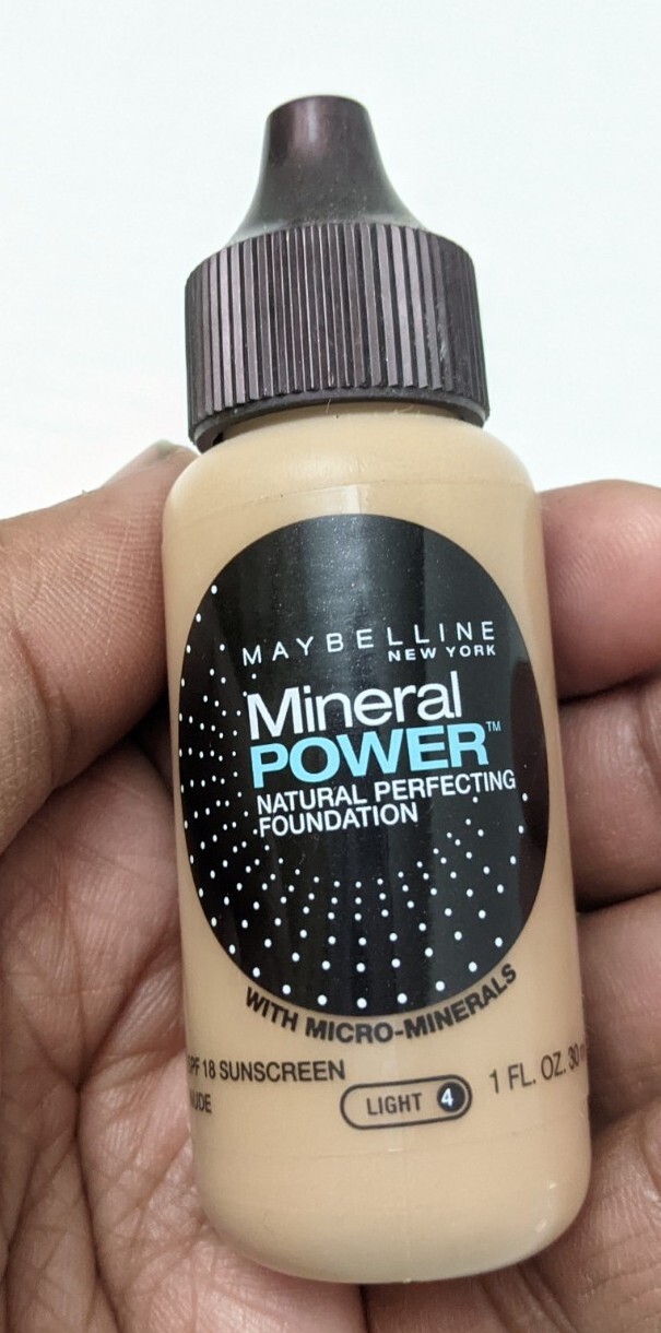 Maybelline Mineral Power Perfecting Foundation – Nude Light 4