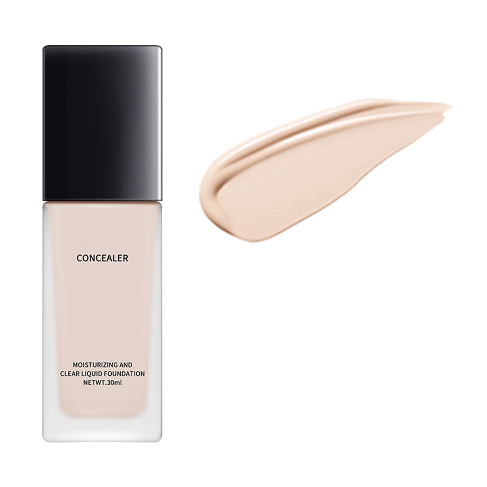 1Pcs Liquid Foundation Waterproof Face Foundation Moisturizing 30ml Sweatproof