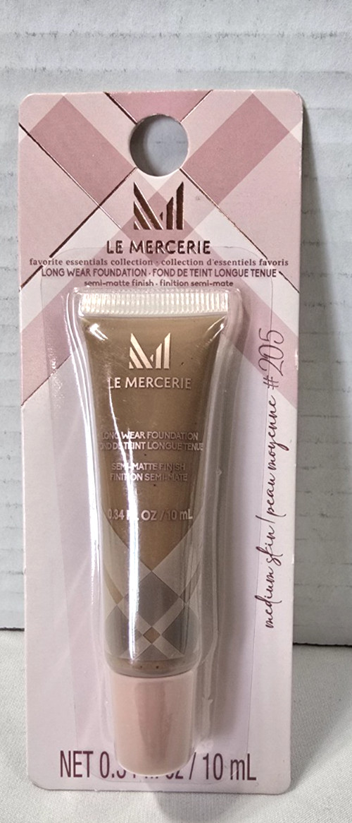 Le Mercerie Liquid Foundation .34floz. NEW-**Your CHOICE of color** Semi-Matte