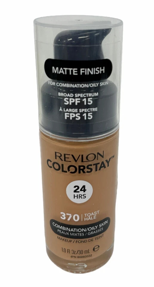 Revlon ColorStay MATTE FINISH Foundation – 370 Toast -NEW AS PICTURED