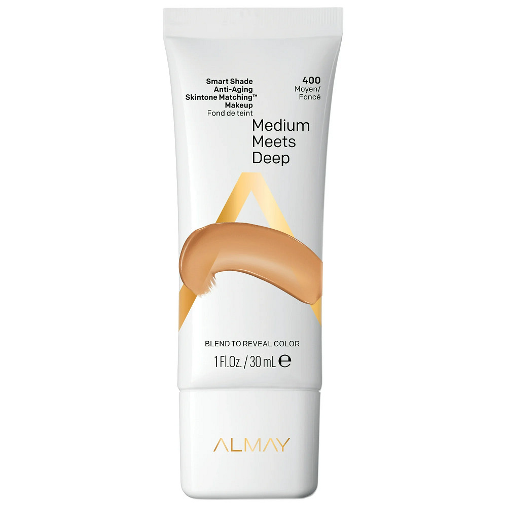 Almay Smart Shade Makeup #400 Medium Meets Deep