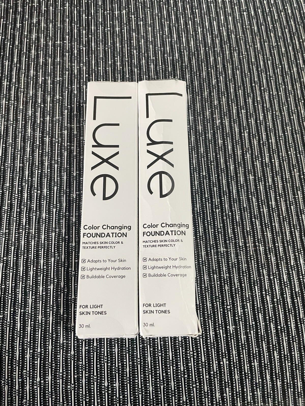 *NEW/SEALED* Luxe Color Changing Foundation 01 Light Shade 30ml SEALED Pack Of 2