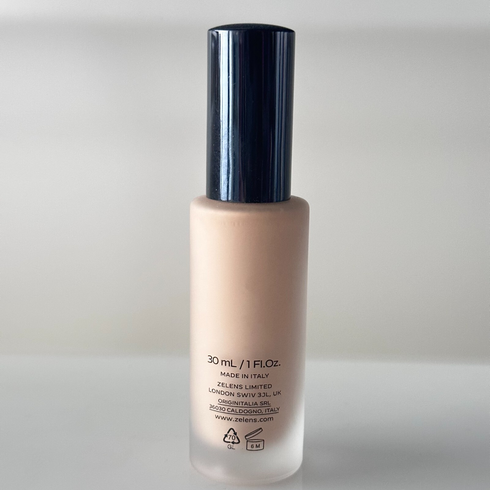 Zelens Age Control Moisture Foundation Cream Flawless Finish 30ml/1.0oz Sealed