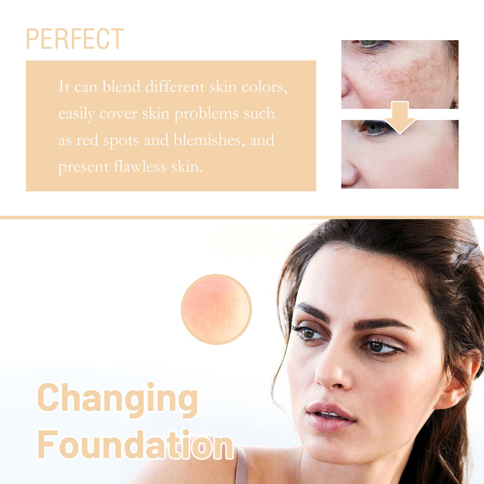 Oil-Free SPF 15 Liquid Foundation, Long-Lasting, Natural Matte Finish, 1 fl oz`