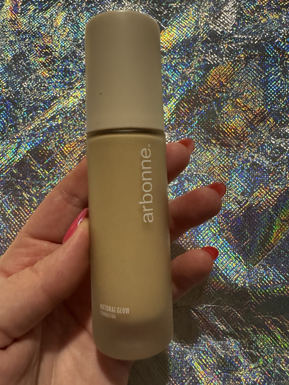 Arbonne Natural Glow Liquid Foundation Fair Neutral, Buildable, Vegan 1 fl oz