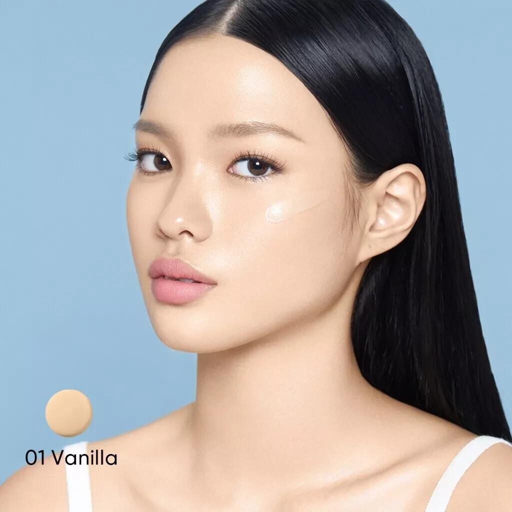 SKINTIFIC Cover All Perfect Cushion, Long-Lasting 24H foundation, SPF35 PA++