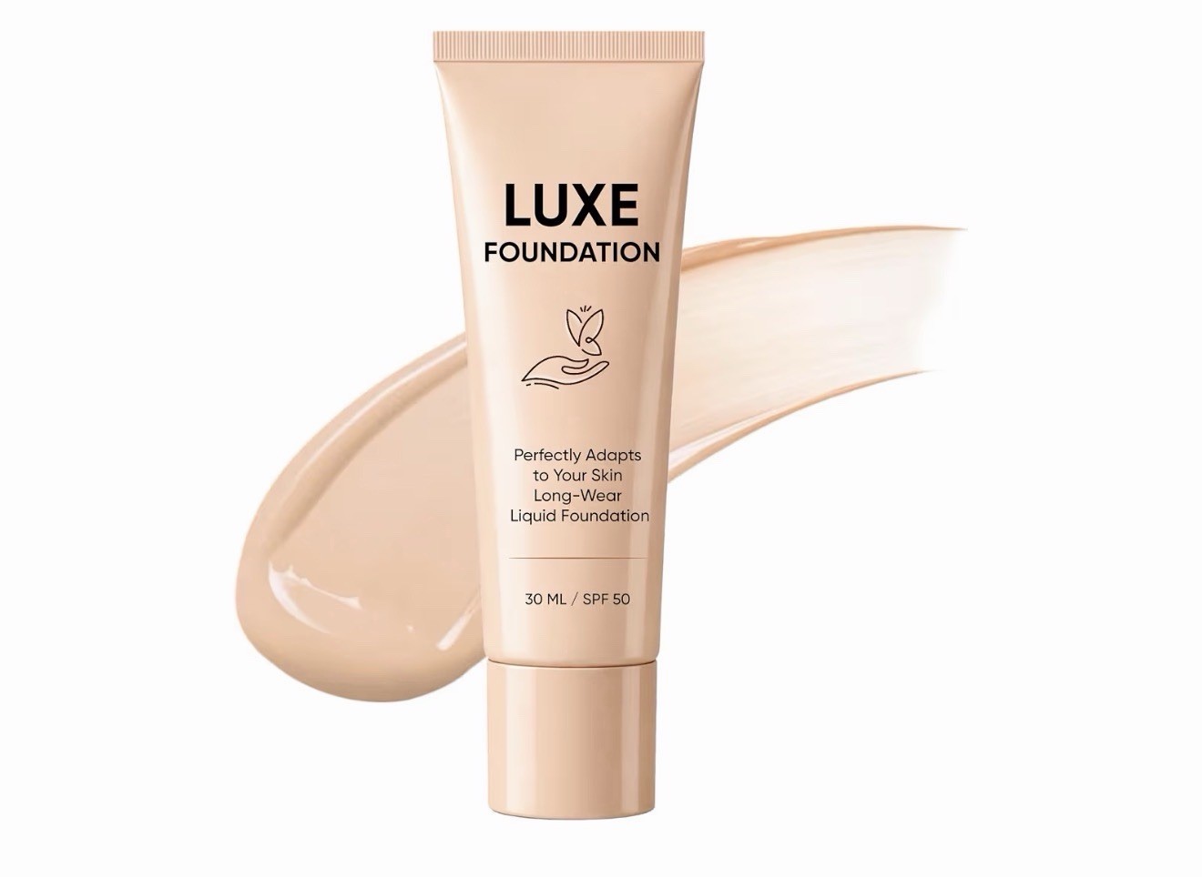 Luxe Luxe Foundation Liquid Full Coverage Smooth Finish SPF 50 Long Lasting 30mL
