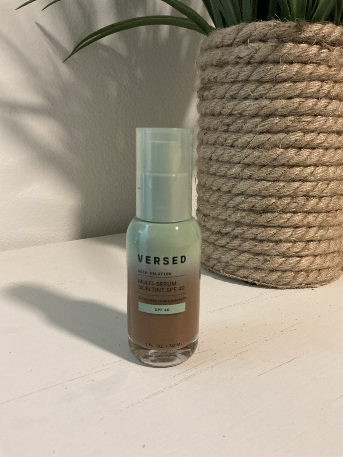 Versed Multi-Serum Skin Tint SPF 40 in SHADE 12W – 30 ml./ 1 oz. Exp.06/27
