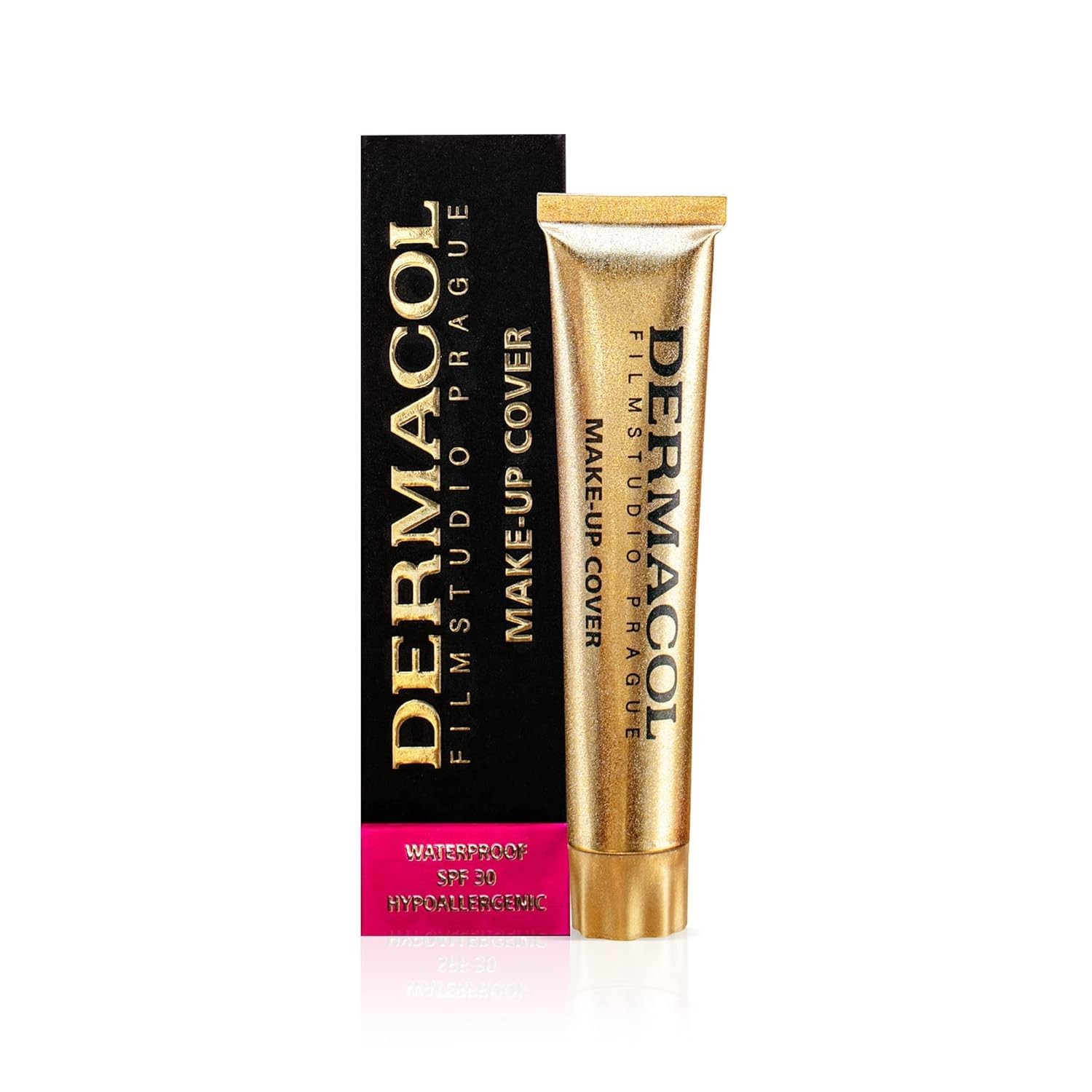 Dermacol Full Coverage Foundation – Matte, Waterproof, SPF 30, Shade 222, 30g