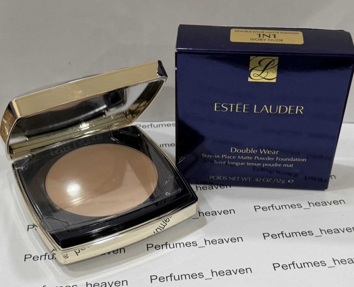 Estee Lauder Double Wear Matte Powder Foundation 1N1 IVORY NUDE – 12 g / 0.42 oz