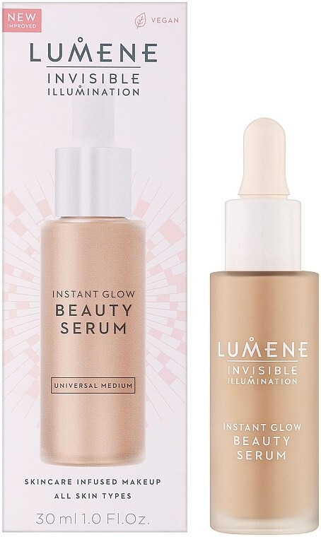 Lumene Invisible Illumination Instant Beauty Glow Serum – Universal Medium 30ml