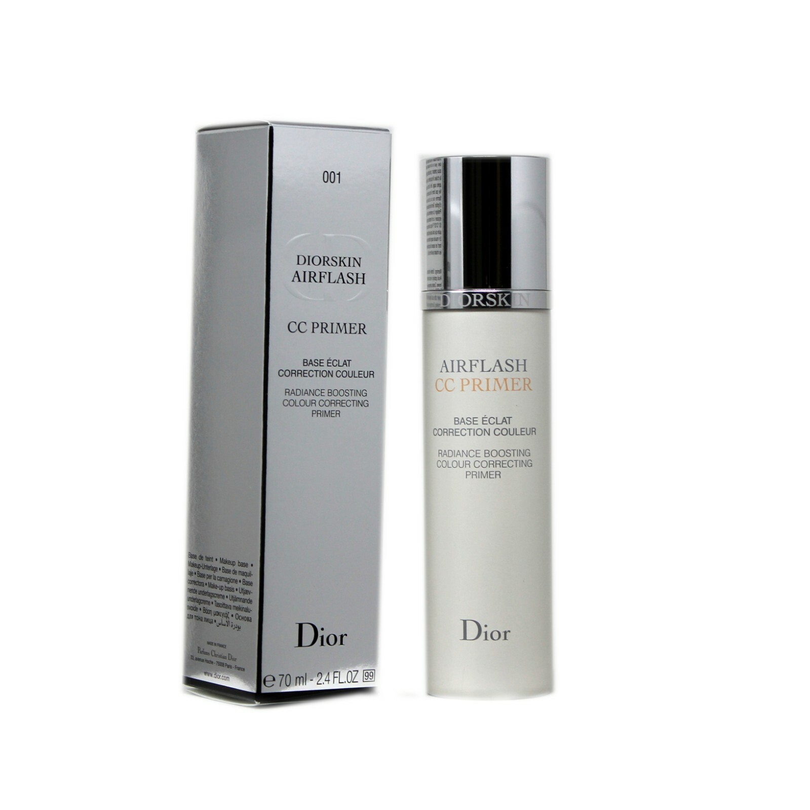 DIORSKIN AIRFLASH CC PRIMER RADIANCE BOOSTING COLOUR CORRECTING PRIMER 70ML #001