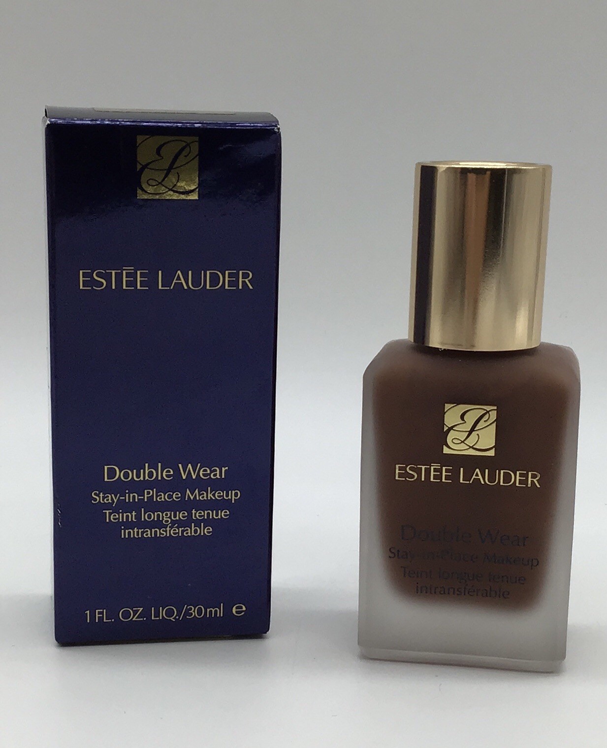 ESTEE LAUDER DOUBLE WEAR STAY IN PLACE FOUNDATION 8C1 RICH JAVA 1 FL.OZ OPEN BOX